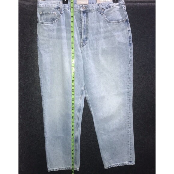 Everlane 90s Cheeky Straight Jean 33 Ankle Straight Vintage Sunbleached Blue ** - Picture 3 of 16